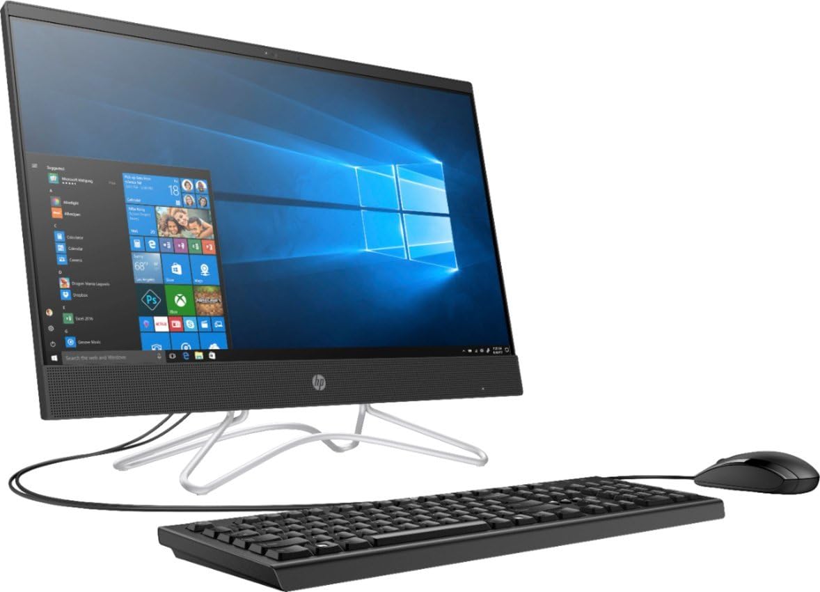 HP 24-df1527c 23.8" FHD Touchscreen All-in-One Intel Core i5-1135G7 2.40GHz 8GB RAM 512GB SSD Wi-Fi Bluetooth Webcam Windows 11 Home (Renewed)