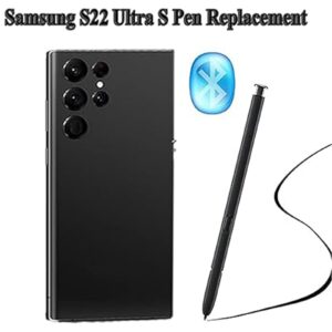 S22 Ultra S Pen Replacement for Samsung Galaxy S22 Ultra 5G Stylus Pen withBluetooth,Galaxy S22 Ultra Replacment Pen for Samsung Galaxy S22 Ultra All Versions(Phantom Black)