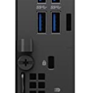 Dell Optiplex 3090 Micro Tower Desktop | Core i5-10500T - 1TB HDD Hard Drive - 8GB RAM | 6 cores @ 3.8 GHz Win 11 Pro Black (Renewed)