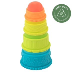 Sassy Eco Stack n’ Nest Cups | Made green with plant-based plastic | 6+ months