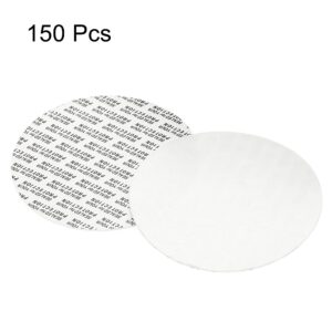 PATIKIL 70mm/2.76" Foam Lid Liner, 150 Pack PS Foam Resistant Tamper Pressure Sensitive Seal for Bottle Cap Liners Seals