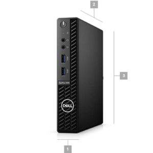 Dell Optiplex 3080 Micro Tower Desktop | Core i5-10500T - 128GB SSD Hard Drive - 8GB RAM | 6 cores @ 3.8 GHz Win 11 Pro Black (Renewed)