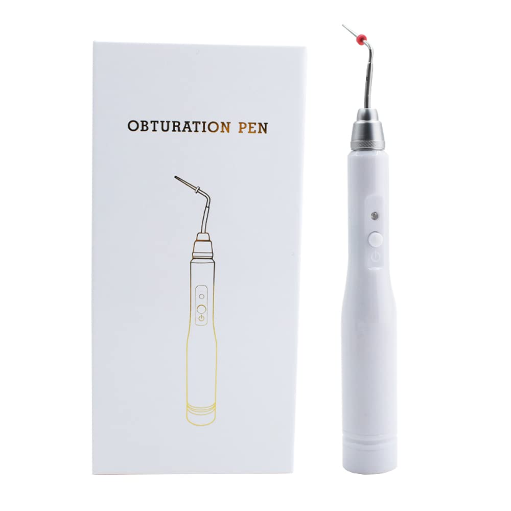 Tooth Gutta Percha Points Cutter En-do Obturation Pen Oral Heating R-oot Canal Filling Pen with 2 Tips