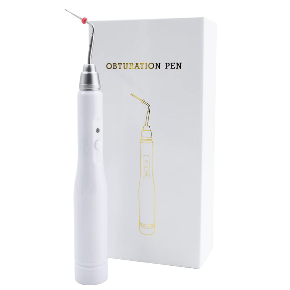 Tooth Gutta Percha Points Cutter En-do Obturation Pen Oral Heating R-oot Canal Filling Pen with 2 Tips