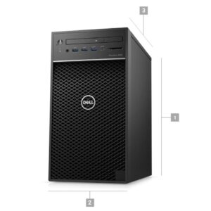 Dell Precision T3650 Workstation Desktop | Core i5-11600K - 256GB SSD Hard Drive - 16GB RAM - Nvidia GeForce RTX 3070 | 6 cores @ 4.9 GHz - 8GB GDDR6 Win 11 Pro Black (Renewed)