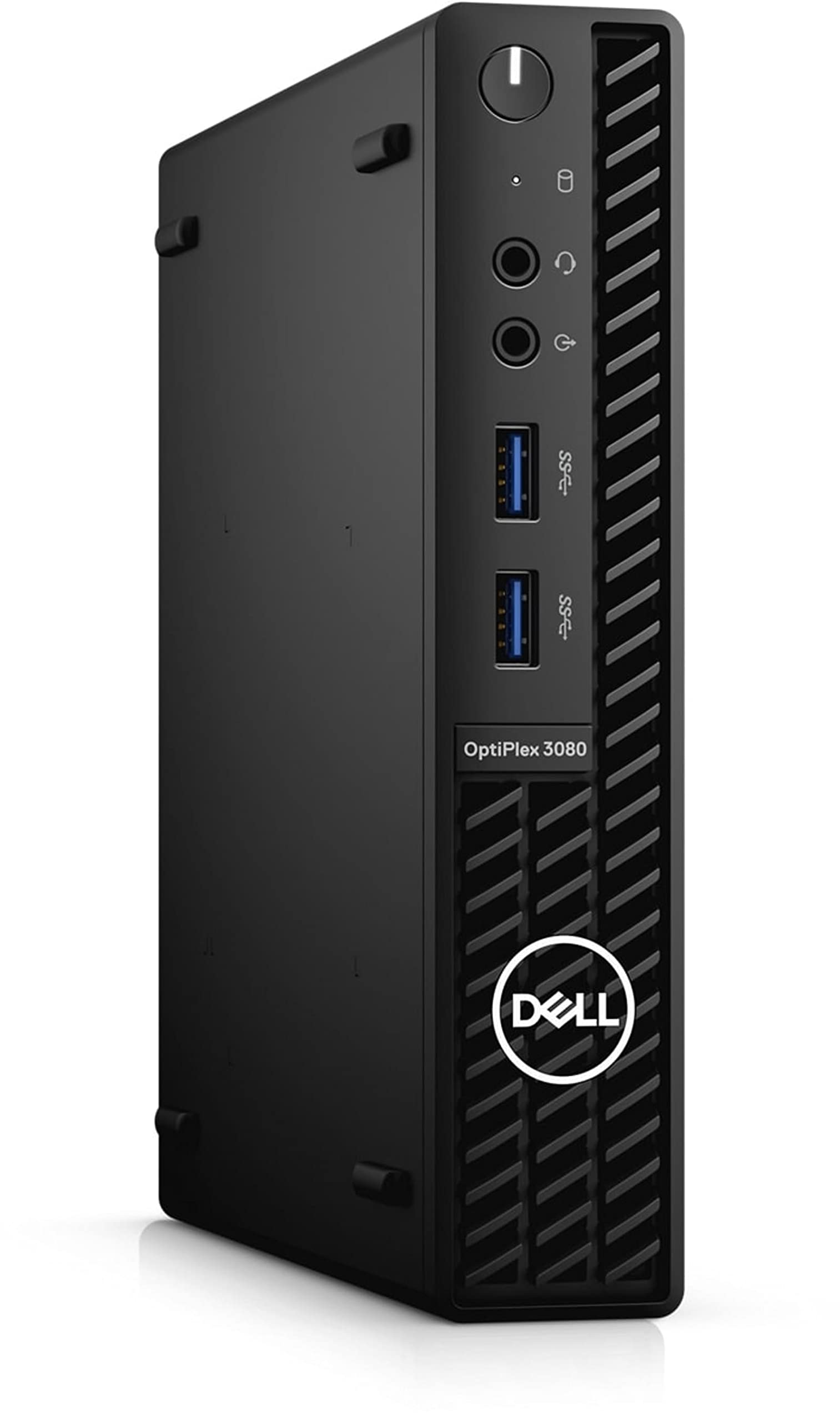 Dell Optiplex 3080 Micro Tower Desktop | Core i5-10500T - 128GB SSD Hard Drive - 8GB RAM | 6 cores @ 3.8 GHz Win 11 Pro Black (Renewed)