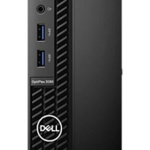 Dell Optiplex 3080 Micro Tower Desktop | Core i5-10500T - 128GB SSD Hard Drive - 8GB RAM | 6 cores @ 3.8 GHz Win 11 Pro Black (Renewed)