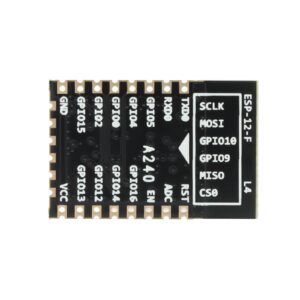 JESSINIE 5Pcs ESP-12F ESP8266 Wireless Transceiver Board Module WiFi ESP8266 Microcontroller 802.11N Serial Remote Port Network Development Board for Arduino NodeMCU