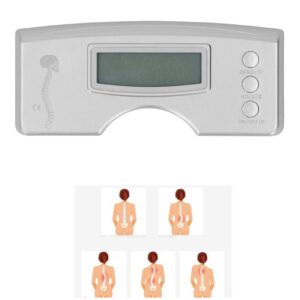 Kadimendium Scoliosis Meter Compact Size Lightweight ABS Housing High Accuracy 0 to 30 Degree Digital Scoliometer with Storage Bag for Hospital