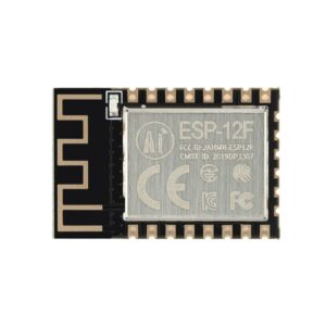 JESSINIE 5Pcs ESP-12F ESP8266 Wireless Transceiver Board Module WiFi ESP8266 Microcontroller 802.11N Serial Remote Port Network Development Board for Arduino NodeMCU