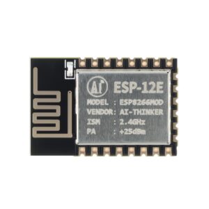 JESSINIE 5Pcs ESP-12E ESP8266 WiFi Wireless Transceiver ESP-12E WiFi Module Development Board ADC LWIP AP+STA for Arduino