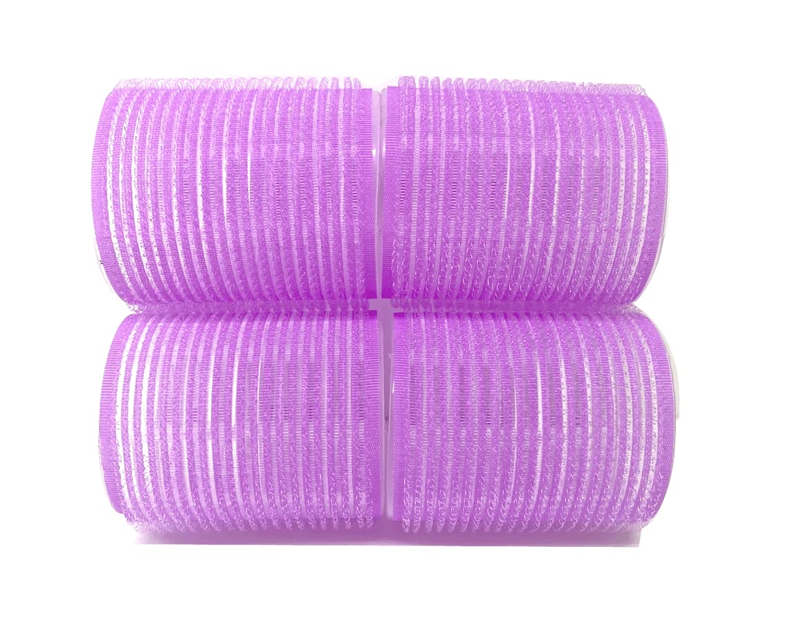 X-Large Self Stick Hair Grip Curlers Rollers -4PC