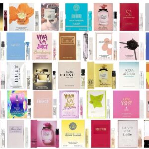 12 Top Selling Perfume Sample Vial Discovery Set - Best Rated Lot High End Designer Fragrance Sampler for Women