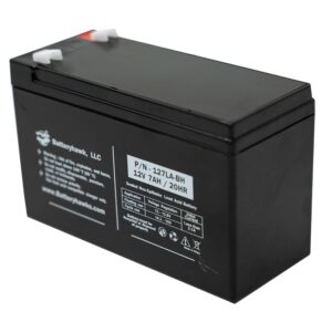 12V 7AH SLA F1 Terminal Sealed Lead Acid Battery for Multiple Use WPX6.0-12 PK12V7F1 PE612 C18A-6 8XJBRA NP712 12V7.0AH