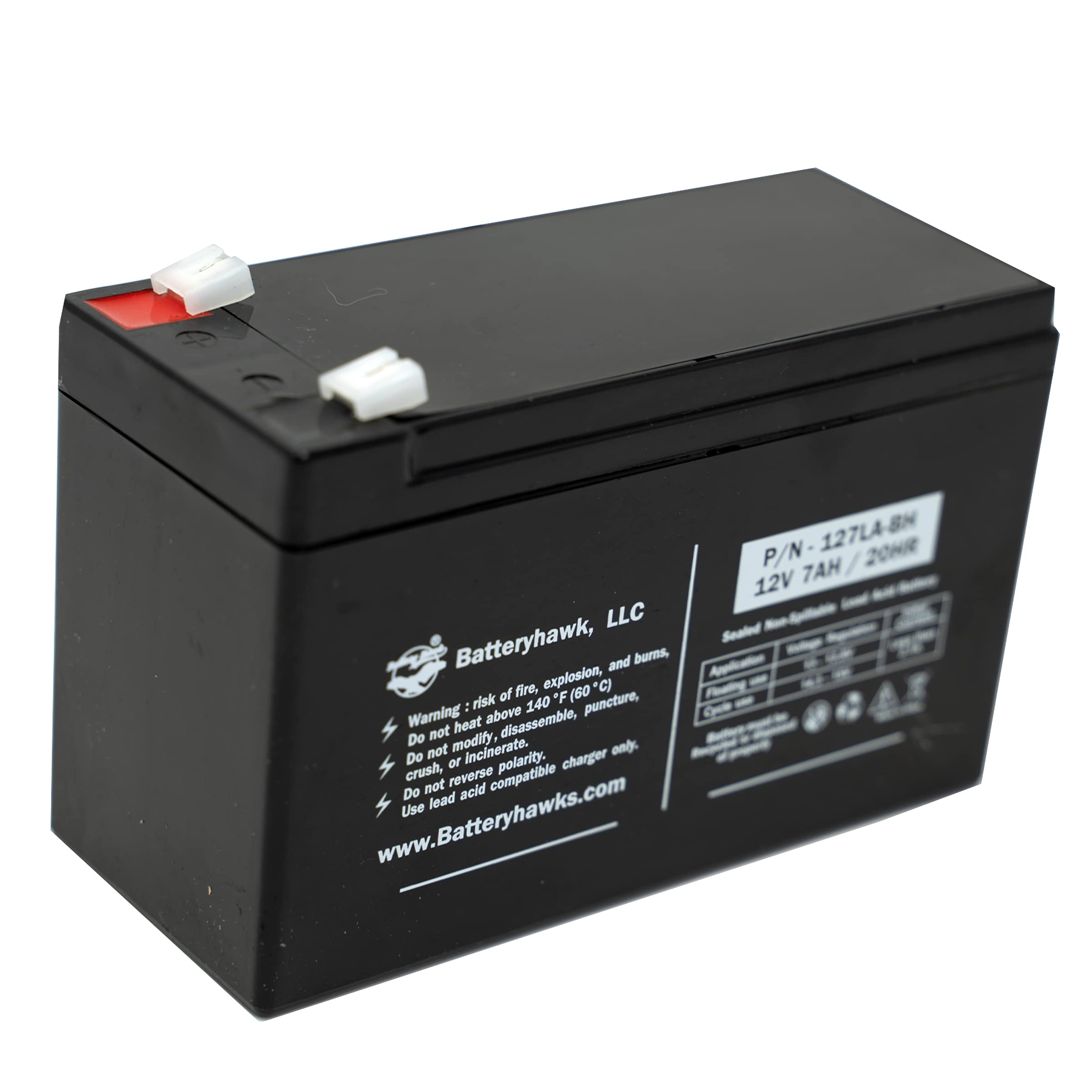 12V 7AH SLA F1 Terminal Sealed Lead Acid Battery for Multiple Use WPX6.0-12 PK12V7F1 PE612 C18A-6 8XJBRA NP712 12V7.0AH