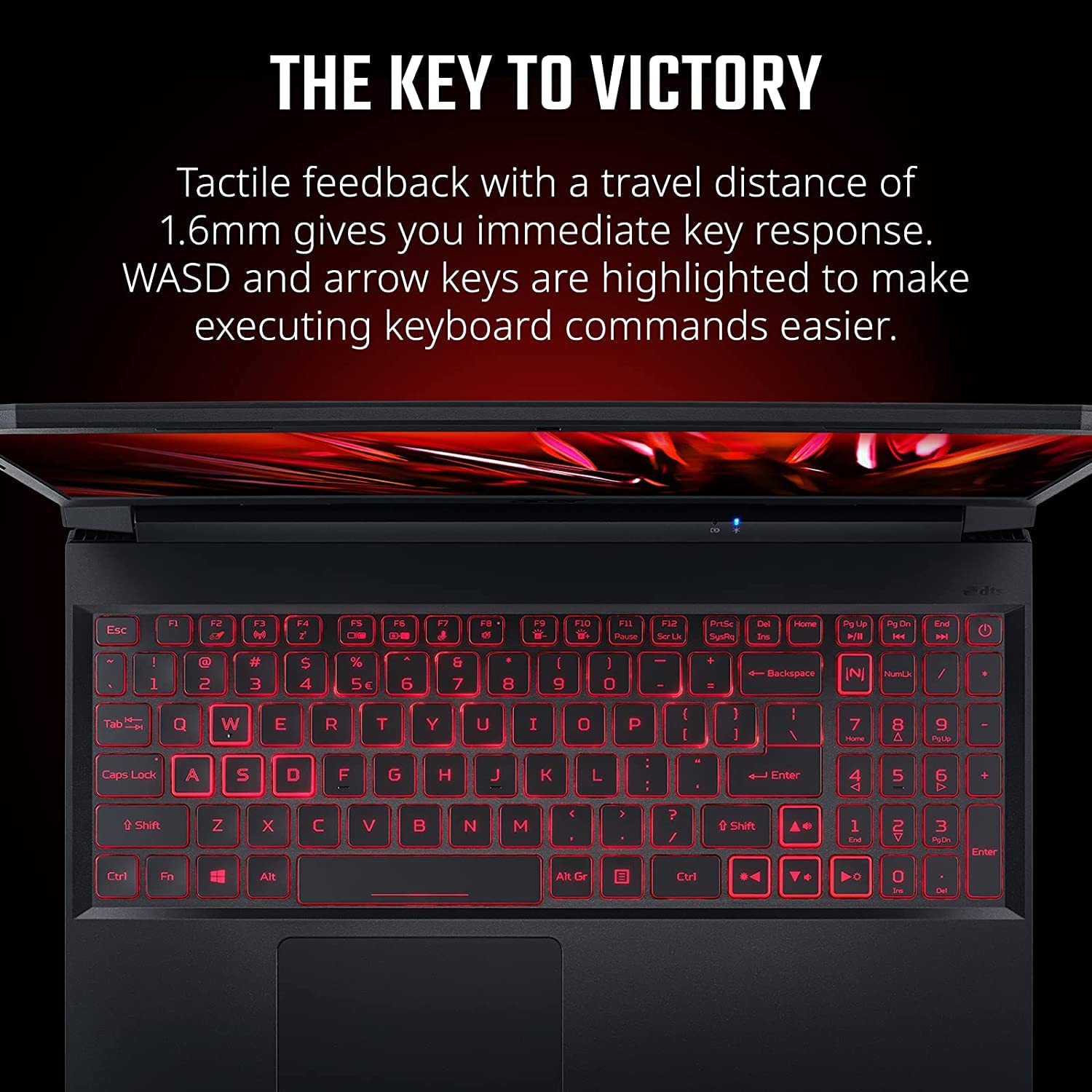 acer Nitro 5 15.6" FHD 144Hz Gaming Notebook, Intel Core i7-11800H Processor, NVIDIA GeForce RTX 3050 Ti, 4 Ports, Killer Wi-Fi, Backlit Keyboard, HDMI, Webcam, Win 11 Home (16GB RAM | 512GB SSD)