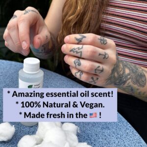 Urban ReLeaf Tattoo Solution ! Natural Sea Salt Aftercare. Safely Clean New Tattoos. Help Skin & Ink Heal Smoothly. Made Fresh in USA. 100% Natural. Reduce ink loss.