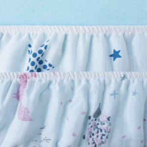 Muslin Bassinet Sheets 20''x33'' Fit for Baby Delight, Mika Micky, Koolerthings (3 in 1), Maxi COSI, Angelbliss and Other Rectangle Bassinet Mattress, Ultra Soft and Breathable, Star & Fox, 2 Pack