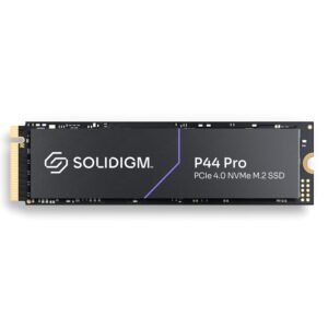 solidyme solidigm internal ssd p44 pro reading speed: 7gb/s (max), high speed nvme, ps5 compatible, 512gb / (ssdpfkkw512h7x1/a) domestic regular distribution