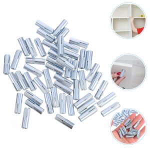 100 Pcs Screw Expansion Sleeve Bolt Concrete Anchor Drop in Assisted Pegs Wall Expansion Anchors Carbon Steel Anchor Drop-in Anchor