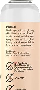 Horbäach Fractionated Coconut Oil | 4 fl oz | Liquid Moisturizing Oil for Skin | Free of Parabens, SLS & Fragrances | Coera