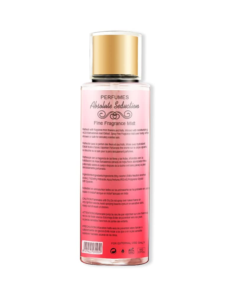 Hybrid & Company Women Absolute Seduction Body Fragrance Spray Mist 250ML