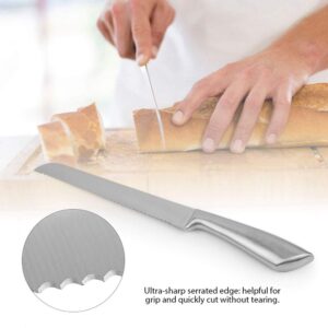 Cake Knife, 1Pc Stainless Steel Baking Knife Cake Bread Kitchen Cutter Hand Tool