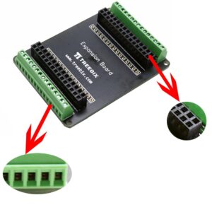 Treedix Breakout Board Expansion Board GPIO Board Pin Out IO Out 1 into 2 for ESP8266 ESP-12E Development Board