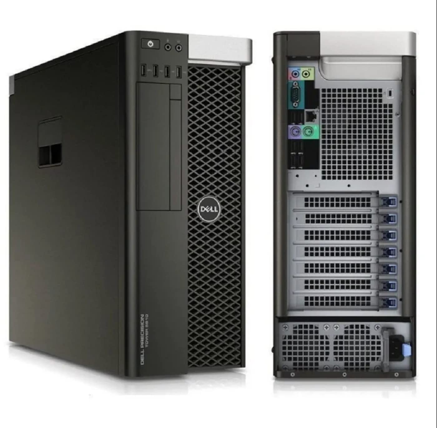 T7810 Precision Workstation/Server, 2X Intel Xeon E5-2690 v4 up to 3.5GHz (28 Cores & 56 Threads Total), Quadro K420 1GB Graphics Card, No HDD, No Operating System (Renewed) (64GB DDR4)