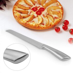 Cake Knife, 1Pc Stainless Steel Baking Knife Cake Bread Kitchen Cutter Hand Tool