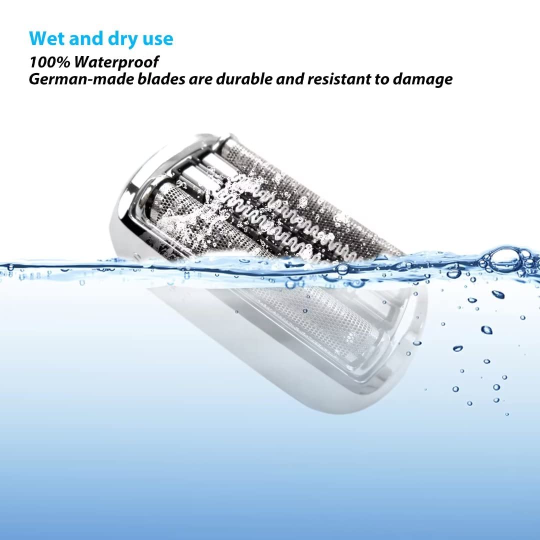 Series 9 92S 92M Foil Cutter Head Shaving Head for Br-aun all Series 9 (Series 9 92S 92M)9290cc, 9291cc, 9292cc, 9293s, 9295cc, 9296cc, 9297cc, 9299s(Black)