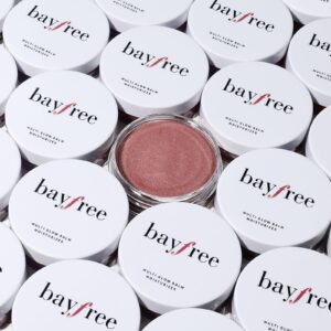 bayfree Multi Glow Balm, Cream Blush for Cheeks, Blush Balm Face Makeup, Radiant Finish, Hydrating, Creamy, Lightweight & Blendable Color, Face Balm, 0.63 Oz (Rose Crystal)