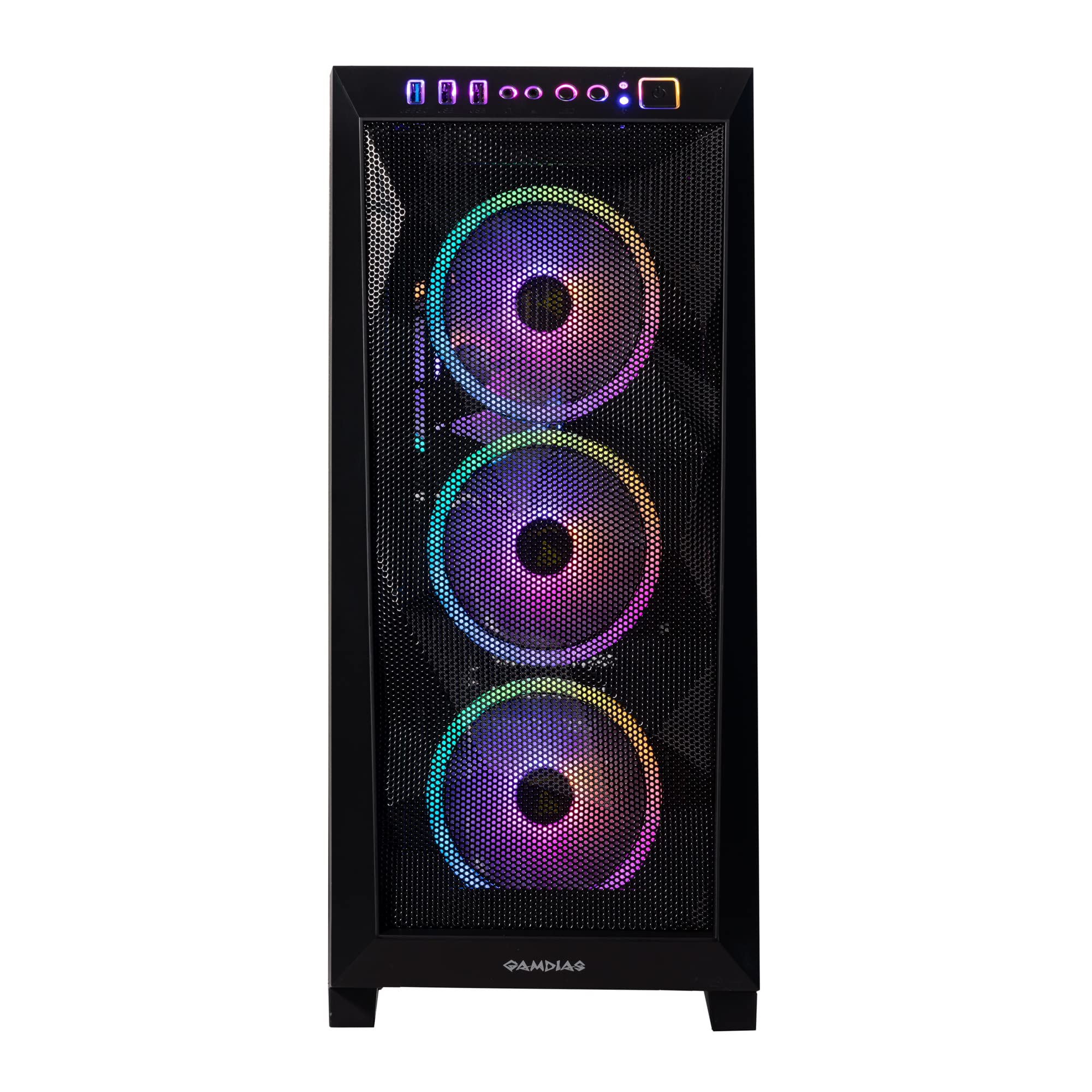 Velztorm Pilum Gaming Desktop PC (AMD Ryzen 7-5700X 8-Core, GeForce RTX 3070, 32GB RAM, 1TB PCIe SSD + 1TB HDD (3.5), HDMI, Display Port, Win 11 Pro)