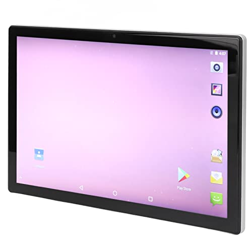 Qinlorgo Tablet PC, 100240V 10.1 Inch Tablet 1960x1080 IPS Screen 8G RAM 256G ROM Octa Core Processor for Travel for Home (US Plug)