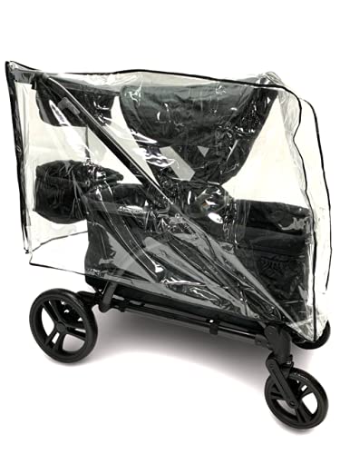 Sasha's Rain and Wind Cover for The Baby Trend Expedition 2-in-1 Stroller Wagon Plus