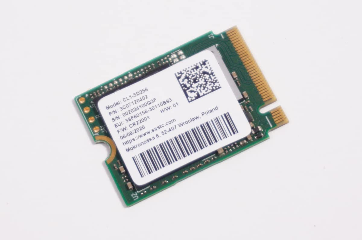 FMB-I Compatible with KFV6T Replacement for Dell 256GB M.2 2230 PCIe NVMe Gen3x4 SSD Drive I3515-A706BLK-PUS