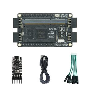 youyeetoo sipeed tang primer 20k fpga development board mcu, with lut4, pmod port *4, for risc-v and embedded development (lite ext-board version)