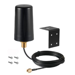 Outdoor 7dBi Dual Band 2.4GHz 5GHz 5.8GHz Long Range WiFi Booster Antenna for WiFi Router Hotspot Network Devices PC Security IP Camera WiFi Internet WiFi 6 Desktop PC USB Adapter WiFi Card, Eifagur