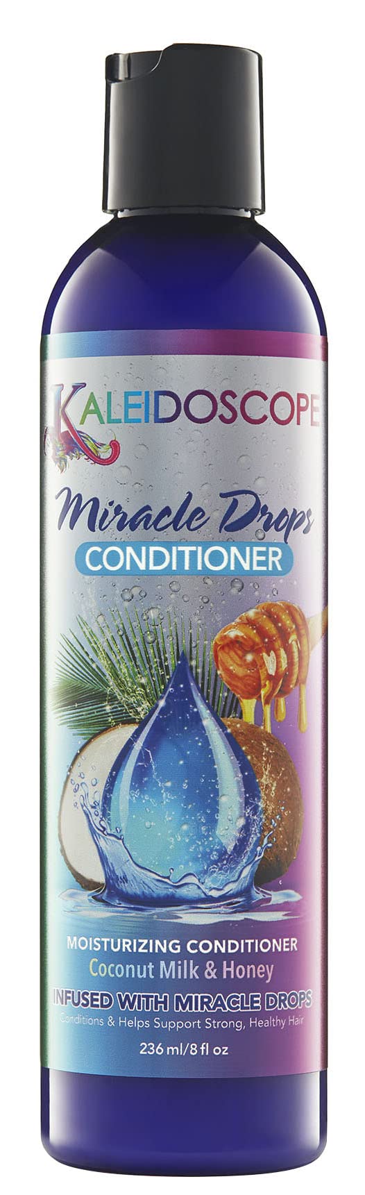 Kaleidoscope Miracle Drops Conditioner | Coconut Milk & Honey 8 fl oz