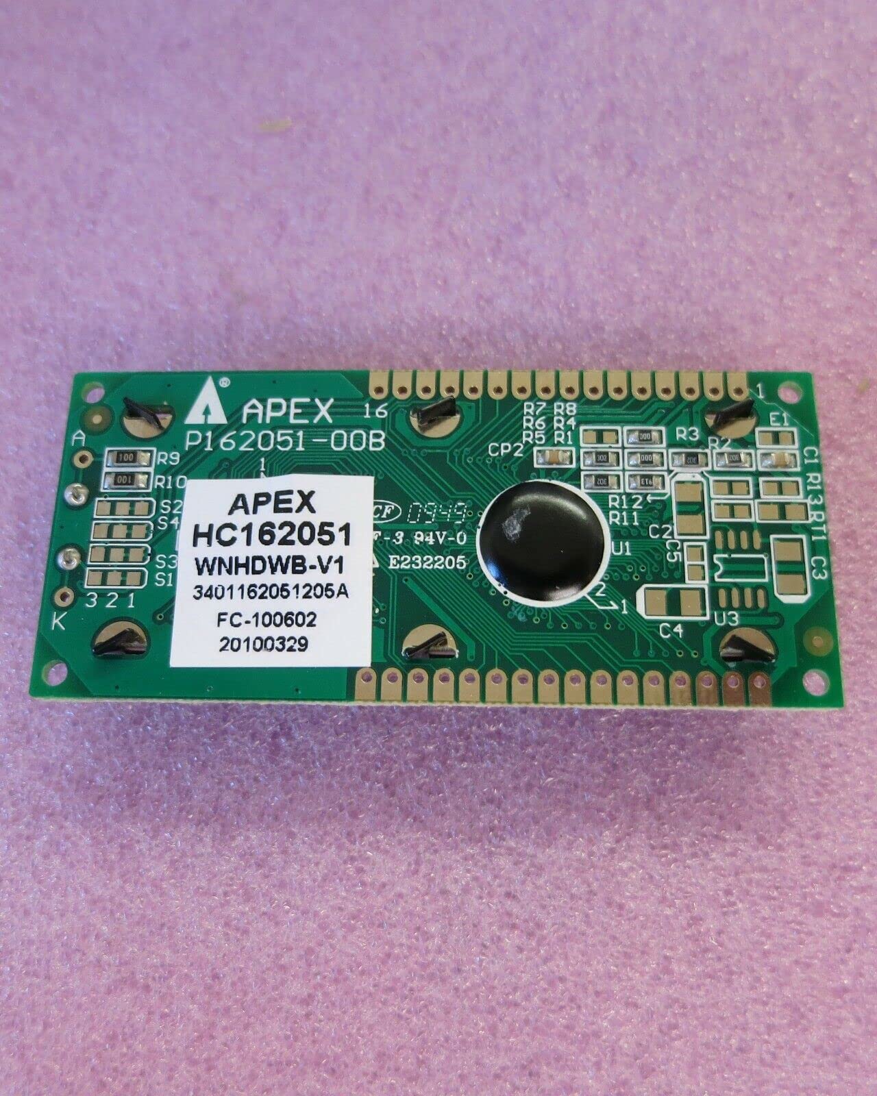 Compatible with APEX LCD HC162051WNHDWB-V1 16x2 (2.22 inch) *US Stock*