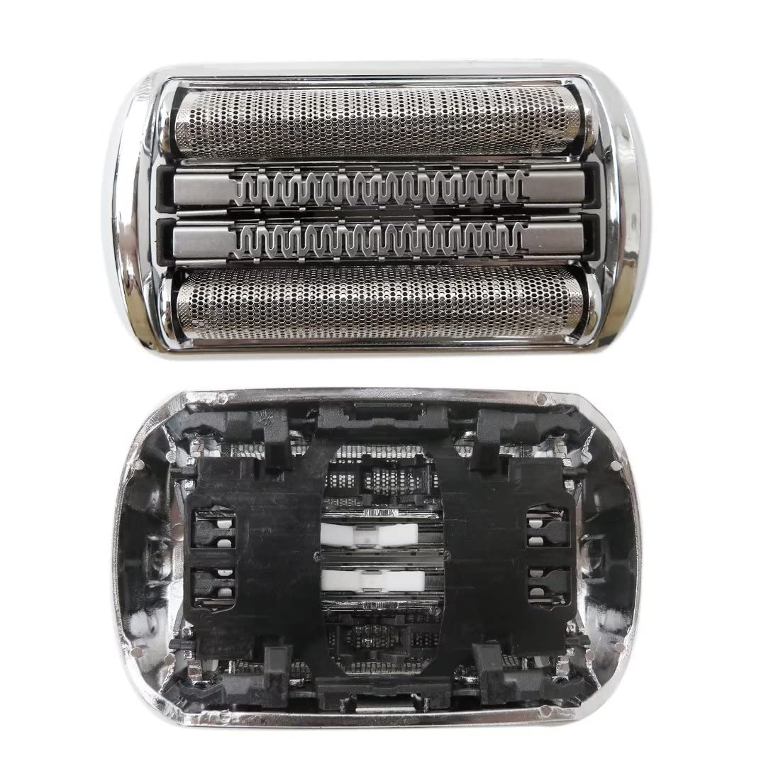 Series 9 92S 92M Replacement Shaver Head for Br-aun Series 9 Electric Shaver Foil & Cutter 9030s 9040s 9050cc 9240s 9242s 9280cc(Black)