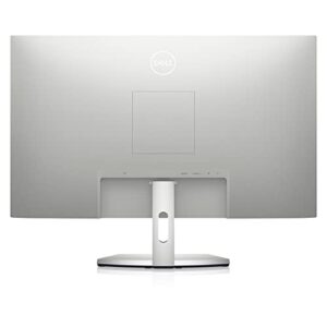 Dell S2721D 27 Monitor - 27" 1440p QHD 2560 x 1440 at 75 Hz, IPS Ultra-Thin Bezel Monitor, AMD FreeSync, HDMI, DisplayPort, Built in Speakers, VESA Certified, Silver