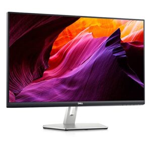 Dell S2721D 27 Monitor - 27" 1440p QHD 2560 x 1440 at 75 Hz, IPS Ultra-Thin Bezel Monitor, AMD FreeSync, HDMI, DisplayPort, Built in Speakers, VESA Certified, Silver