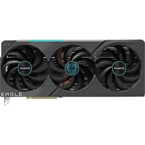 GIGABYTE GeForce RTX 4080 Eagle OC 16G Graphics Card, 3X WINDFORCE Fans, 16GB 256-bit GDDR6X, GV-N4080EAGLE OC-16GD Video Card