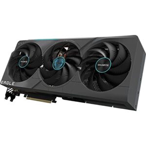 GIGABYTE GeForce RTX 4080 Eagle OC 16G Graphics Card, 3X WINDFORCE Fans, 16GB 256-bit GDDR6X, GV-N4080EAGLE OC-16GD Video Card