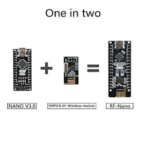 1x V3.0 ATmega328P Nrf24L01+ 2.4G Wireless CH340 Chip Board Module with Micro USB Port for Arduino