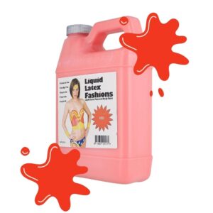 Red Liquid Latex Body Paint - 32 Oz for Adults and Kids, Zombie Skin Makeup Paint, Ideal for Schools, Parties, Theater, Cosplays, Carnivals