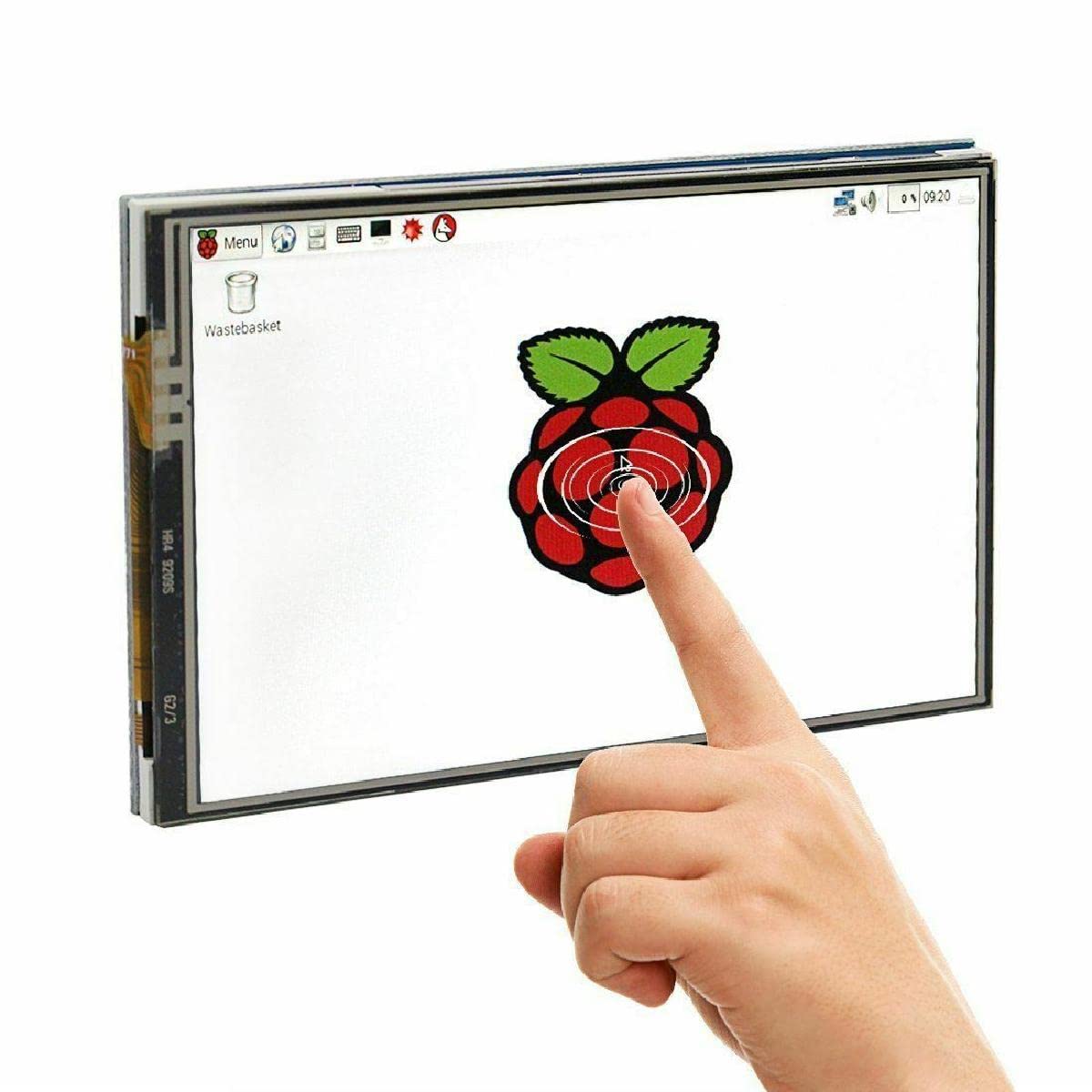 3.5" Monitor for Raspberry pi 2/3 Model B, LCD TFT 320*480 Touch Screen Kit Replacement