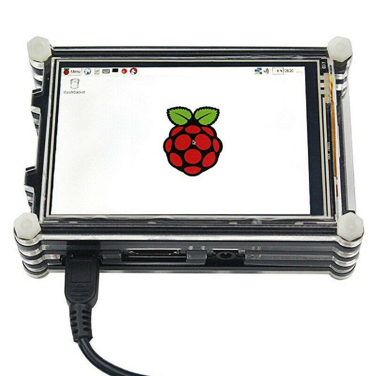 3.5" Monitor for Raspberry pi 2/3 Model B, LCD TFT 320*480 Touch Screen Kit Replacement