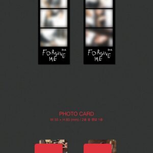 BoA - 3rd Mini Album Forgive Me (Forgive Ver.) CD (+ Folded Poster)